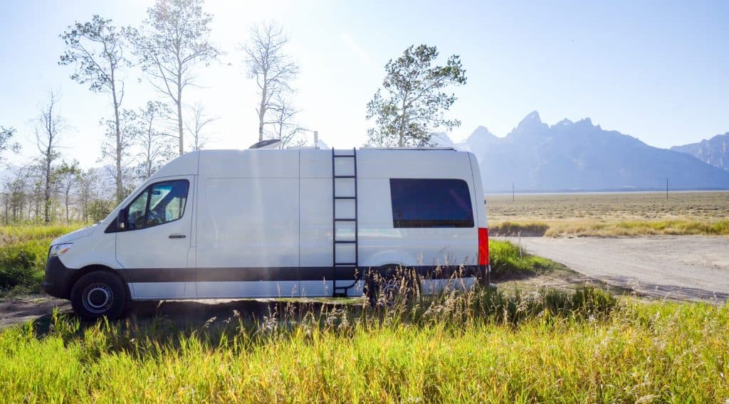 Boondocking in Antelope Flats, Wyoming