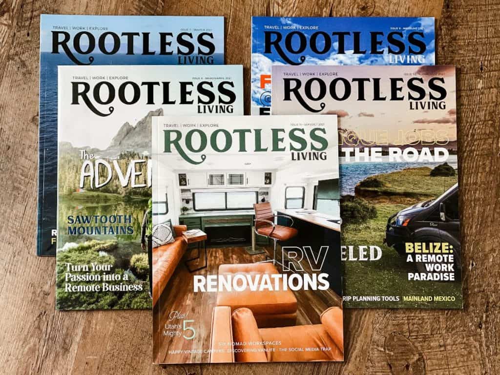 Subscribe to Rootless Living Magazine