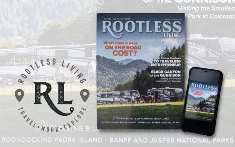 Subscribe to Rootless Living Magazine for Digital Nomads