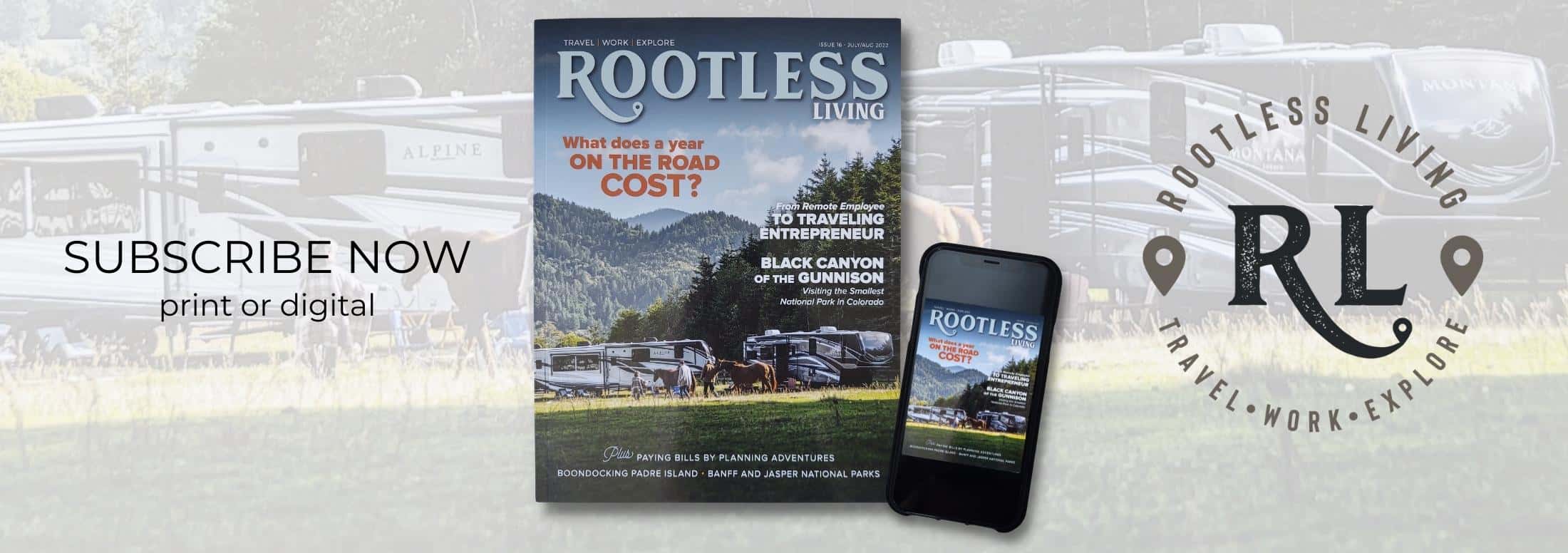 Issue 16 subscribe now | Rootless Living Magazine