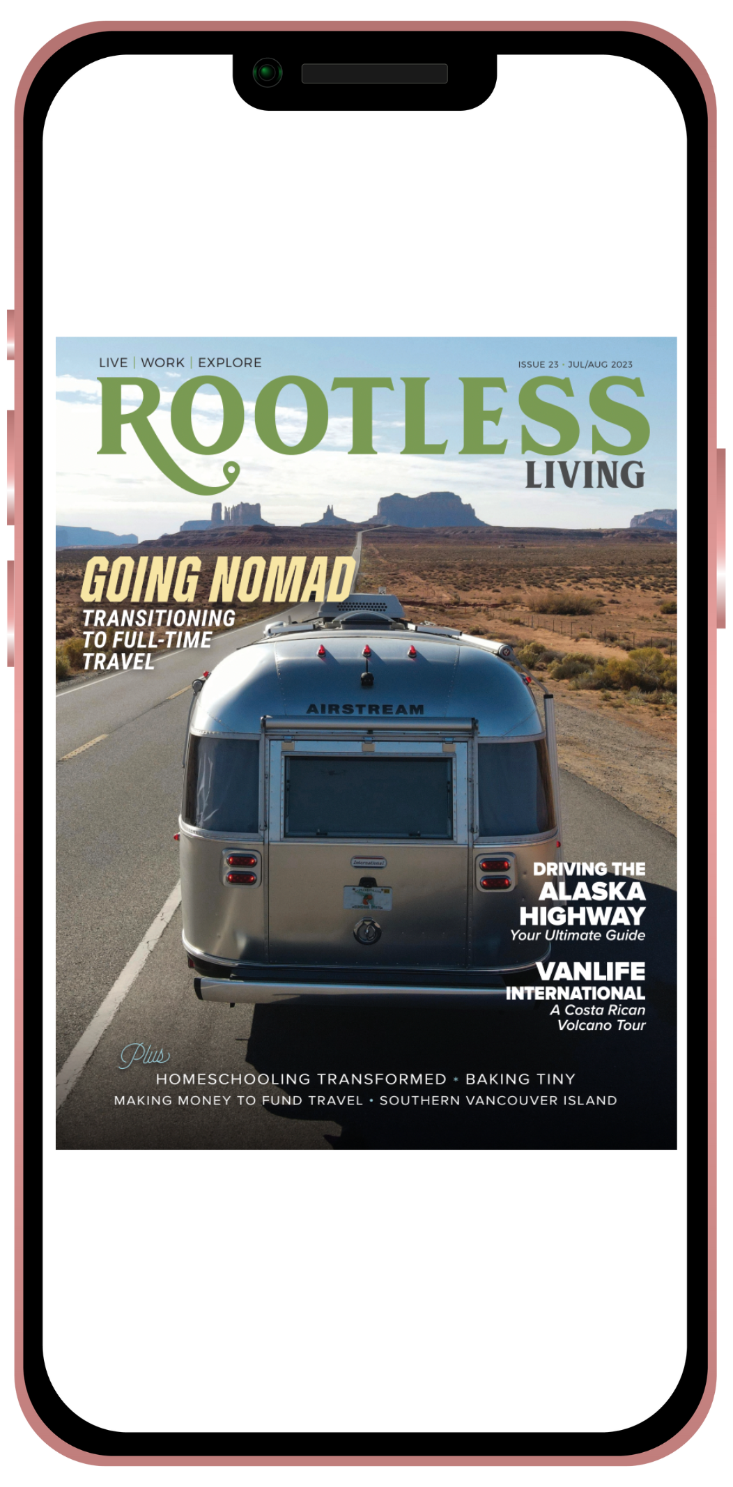 Try before you subscribe | Rootless Living Magazine