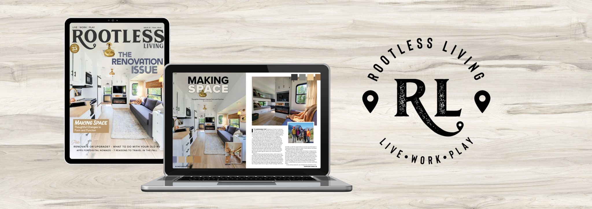 Rootless Living - A Magazine for Digital Nomads
